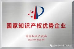 再獲國家級榮譽(yù)！渤海集團(tuán)榮獲“國家級知識產(chǎn)